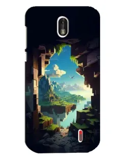 Чохол для Nokia 1 з картинкою «Вид з печери»