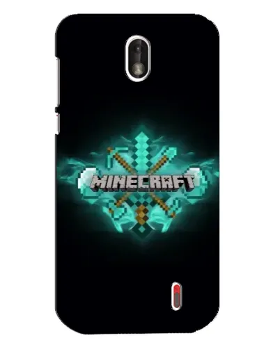 Чохол для Nokia 1 з картинкою «Minecraft Diamond лого»