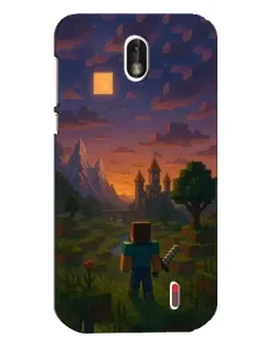 Чохол для Nokia 1 з картинкою «Стів біля вежі»
