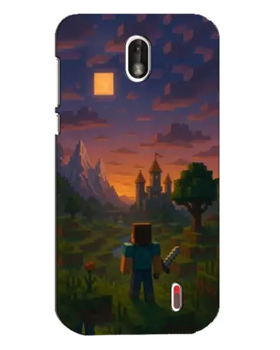 Чохол для Nokia 1 з картинкою «Стів біля вежі»