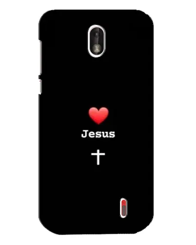 Чохол для Nokia 1 з картинкою «Серце - Jesus» Чохол для Nokia 1 з картинкою «Серце - Jesus»