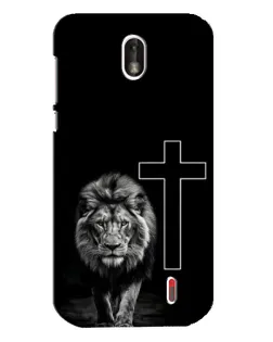 Чохол для Nokia 1 з картинкою «Лев та Хрест»