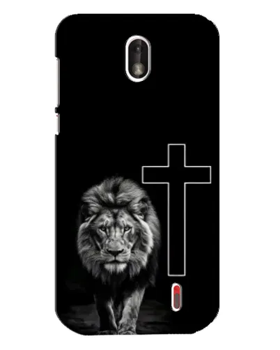 Чохол для Nokia 1 з картинкою «Лев та Хрест» Чохол для Nokia 1 з картинкою «Лев та Хрест»