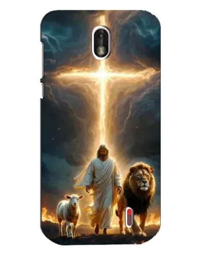 Чохол для Nokia 1 з картинкою «Лев Юди та Світло» Чохол для Nokia 1 з картинкою «Лев Юди та Світло»