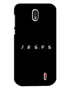 Чохол для Nokia 1 з картинкою «Крапки віри J.E.S.U.S.»