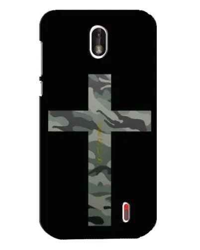 Чохол для Nokia 1 з картинкою «Мілітарі Хрест» Чохол для Nokia 1 з картинкою «Мілітарі Хрест»