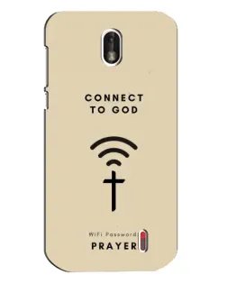 Чехол для Nokia 1 с картинкой «Молитва Connect»