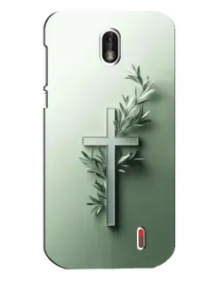 Чехол для Nokia 1 с картинкой «Оливковая ветвь»