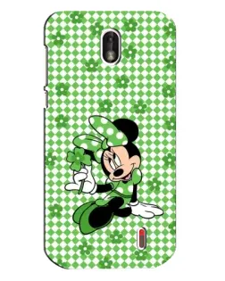 Чохол для Nokia 1 з картинкою «Mickey в клітинку»