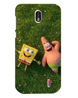 Чехол для Nokia 1 с картинкой «Друзья на лужайке»