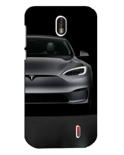 Чехол для Nokia 1 с картинкой «Tesla Model S Look»
