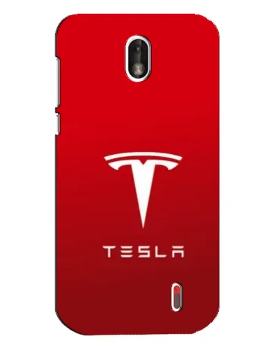 Чехол для Nokia 1 с картинкой «Tesla Red Classic»