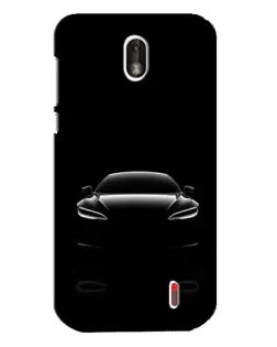 Чехол для Nokia 1 с картинкой «Силуэт Tesla Night» Чехол для Nokia 1 с картинкой «Силуэт Tesla Night»