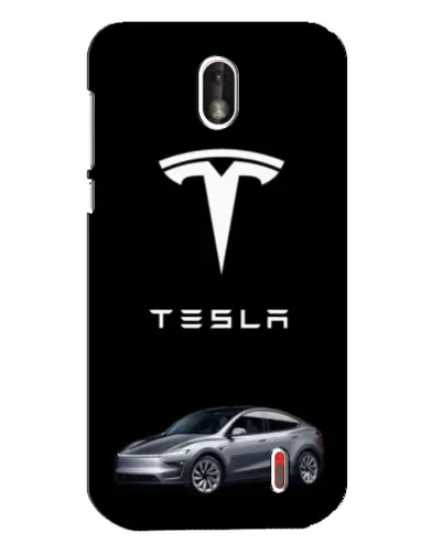 Чехол для Nokia 1 с картинкой «Tesla Model Y»