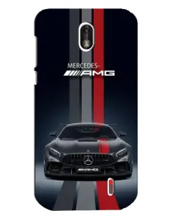Чохол для Nokia 1 з картинкою «Mercedes — білий карбон» Чохол для Nokia 1 з картинкою «Mercedes — білий карбон»