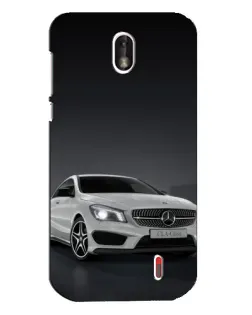 Чехол для Nokia 1 с картинкой «Mercedes AMG GT Silver» Чехол для Nokia 1 с картинкой «Mercedes AMG GT Silver»