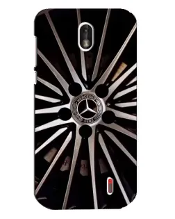 Чехол для Nokia 1 с картинкой «Диск Mercedes»