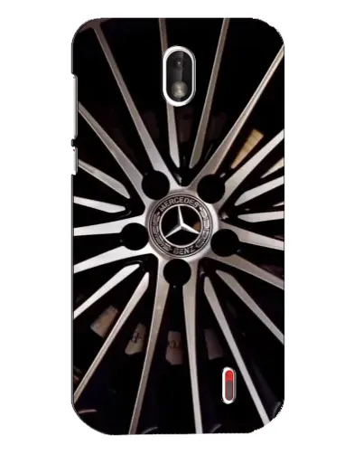 Чехол для Nokia 1 с картинкой «Диск Mercedes»