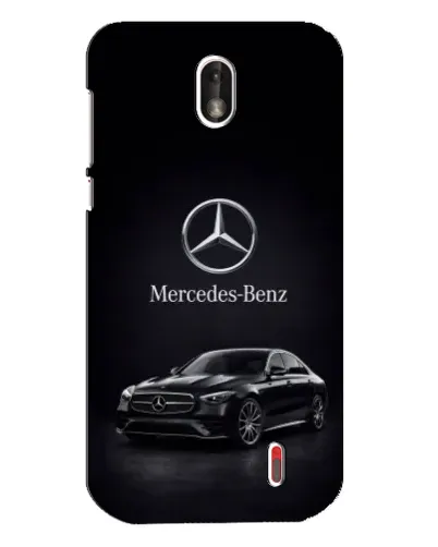 Чехол для Nokia 1 с картинкой «Mercedes — решетка радиатора»