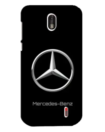 Чехол для Nokia 1 с картинкой «Mercedes Silver Logo»