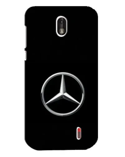Чехол для Nokia 1 с картинкой «Mercedes классический лого»