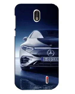Чехол для Nokia 1 с картинкой «Mercedes EQ — будущее»