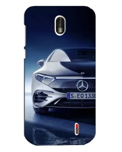 Чехол для Nokia 1 с картинкой «Mercedes EQ — будущее»