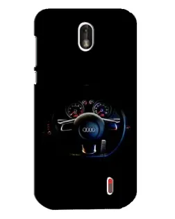 Чохол для Nokia 1 з картинкою «Салон Audi — кермо» Чохол для Nokia 1 з картинкою «Салон Audi — кермо»