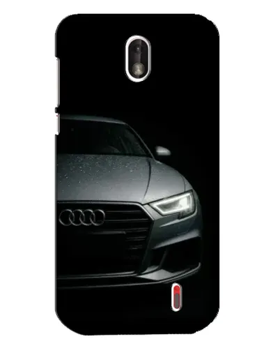 Чехол для Nokia 1 с картинкой «Audi — детализация кузова»