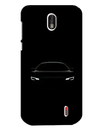 Чехол для Nokia 1 с картинкой «Взгляд Audi в темноте»