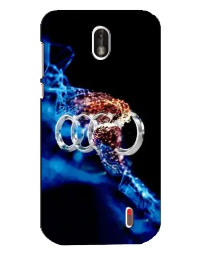 Чехол для Nokia 1 с картинкой «Энергия лого Audi»