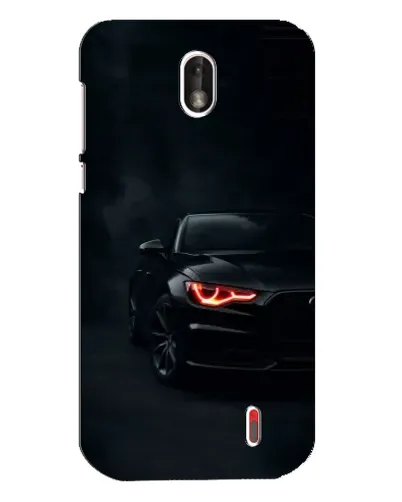 Чехол для Nokia 1 с картинкой «Audi — хищный взгляд»