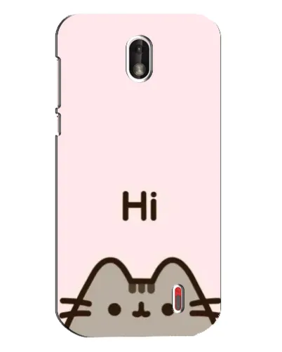 Чохол для Nokia 1 з картинкою «Пушин каже Hi»