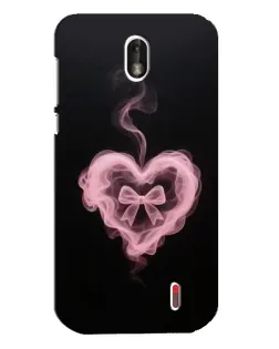 Чохол для Nokia 1 з картинкою «Димчасте серце»