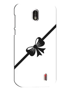 Чохол для Nokia 1 з картинкою «Діагональний бант»