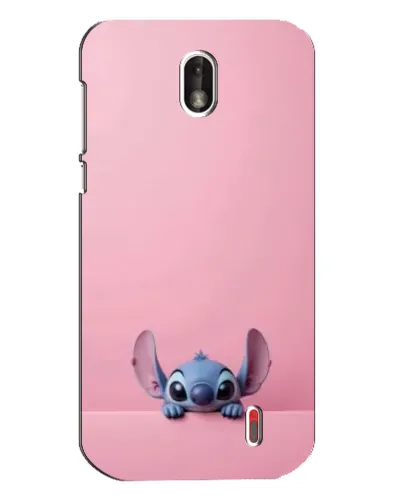Чехол для Nokia 1 с картинкой «Stitch выглядывает»