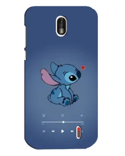 Чехол для Nokia 1 с картинкой «Музыкальный Stitch» Чехол для Nokia 1 с картинкой «Музыкальный Stitch»