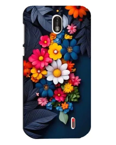 Чохол для Nokia 1 з картинкою «Квіткова феєрія»