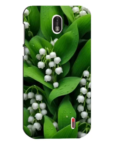 Чохол для Nokia 1 з картинкою «Конвалії в зелені»