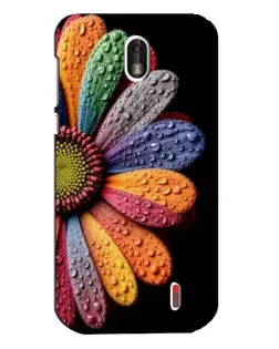 Чохол для Nokia 1 з картинкою «Райдужна квітка»