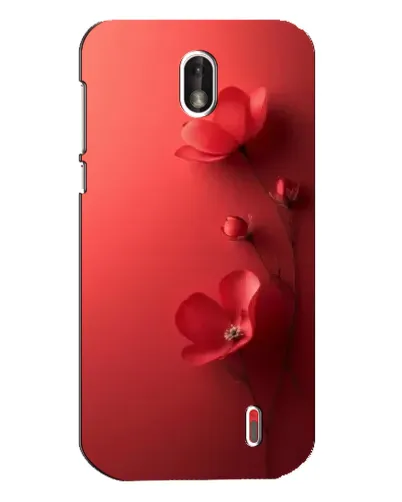 Чохол для Nokia 1 з картинкою «Макові суцвіття»
