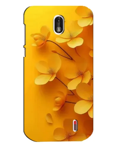 Чохол для Nokia 1 з картинкою «Золоті пелюстки»