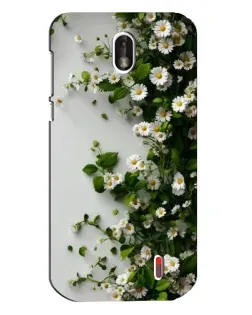 Чохол для Nokia 1 з картинкою «Гілка дрібних білих квітів»