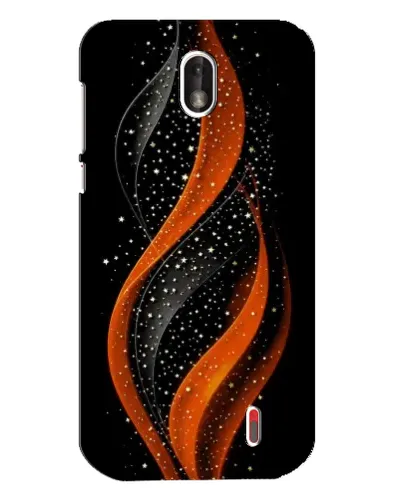 Чохол для Nokia 1 з картинкою «Вогняна зоряна хвиля»