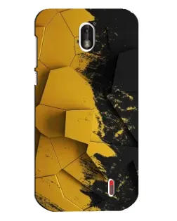 Чохол для Nokia 1 з картинкою «Золоті уламки геометрії»