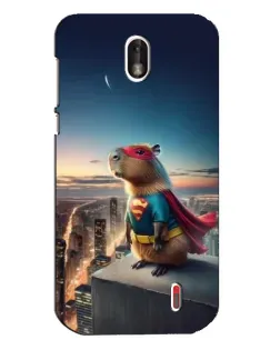 Чехол для Nokia 1 с картинкой «Капи-мен супергерой»