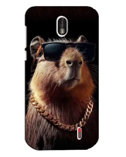 Чохол для Nokia 1 з картинкою «Капібара золотий ланцюг» Чохол для Nokia 1 з картинкою «Капібара золотий ланцюг»