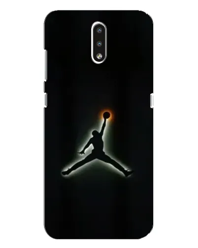 Чехол для Nokia 2.3 с картинкой «Jordan Gradient Logo»