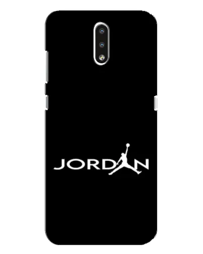 Чехол для Nokia 2.3 с картинкой «Jordan White Logo»