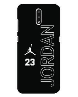 Чехол для Nokia 2.3 с картинкой «Jordan Vertical»